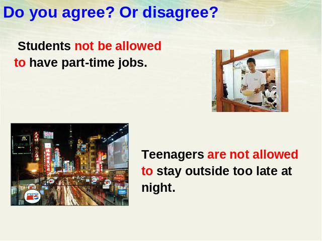 初三上册英语全一册课件《Unit7 Teenagers should be allowed to choose th第10页
