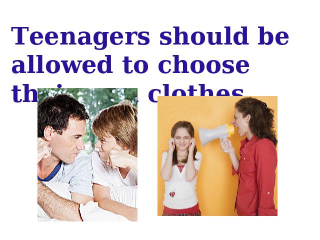 初三上册英语全一册PEP英语《Unit7 Teenagers should be allowed to choose t第1页