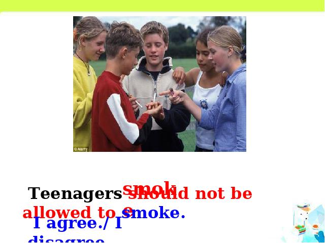 初三上册英语全一册《Unit7 Teenagers should be allowed to choose their第3页