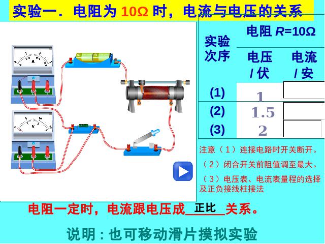 初三上册物理全一册物理《17.1电流与电压和电阻的关系》（全一册）第7页