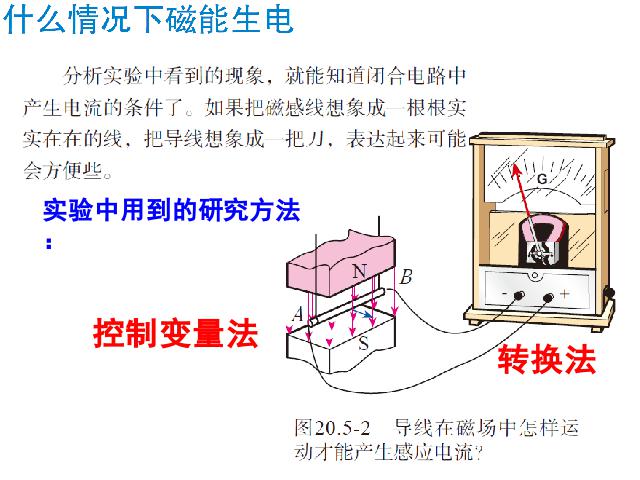 初三上册物理全一册《20.5磁生电》物理第7页