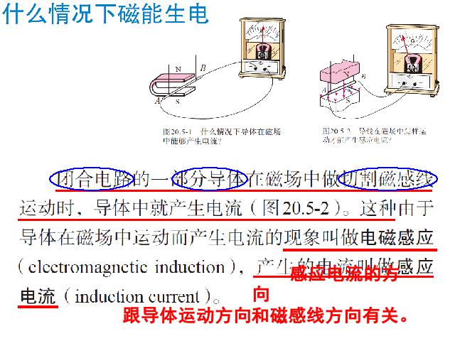 初三上册物理全一册《20.5磁生电》物理第9页