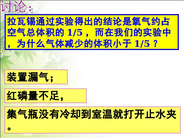 初三上册化学化学我们周围的空气:课题1空气优质课ppt课件下载第9页