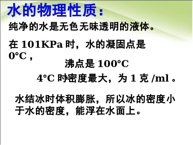 初三上册化学化学自然界的水:课题3水的组成优质课第2页