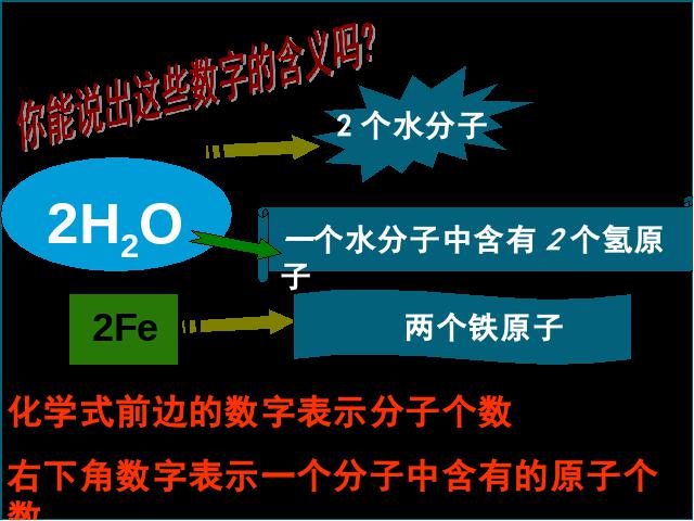 初三上册化学第四单元自然界的水:课题4化学式与化合价第10页