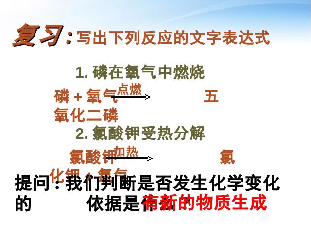 初三上册化学化学方程式:课题1质量守恒定律优质课ppt课件下载第2页