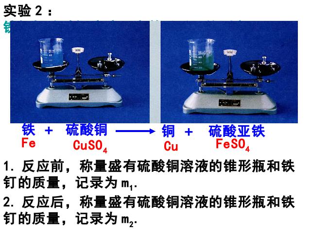 初三上册化学课题1质量守恒定律化学公开课第8页