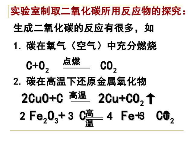 初三上册化学课题2二氧化碳制取的研究PPT教学自制课件(化学)第3页