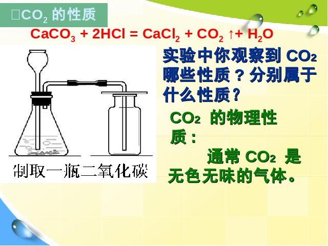 初三上册化学碳和碳的氧化物:课题3二氧化碳和一氧化碳课件第2页