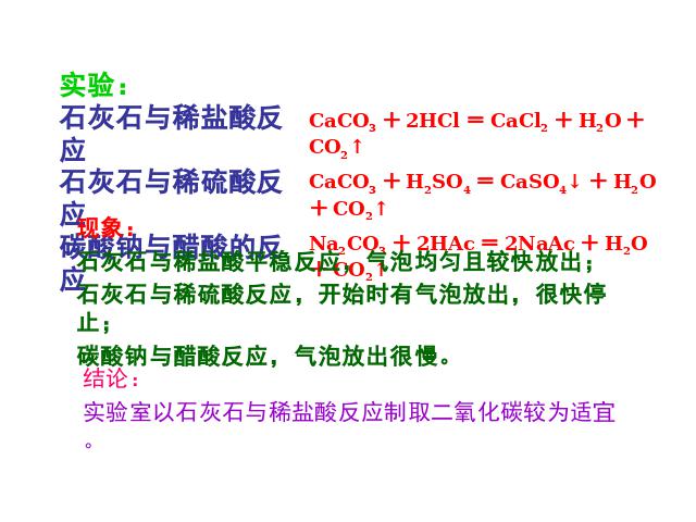 初三上册化学ppt实验活动2:二氧化碳的实验室制取与性质课件第2页