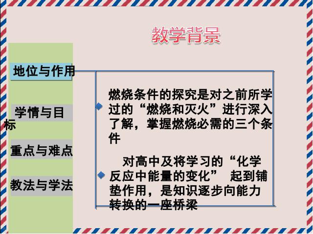 初三上册化学化学实验活动3:燃烧的条件教研课第3页