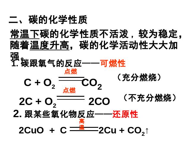 初三上册化学化学第六单元碳和碳的氧化物期末总复习第3页