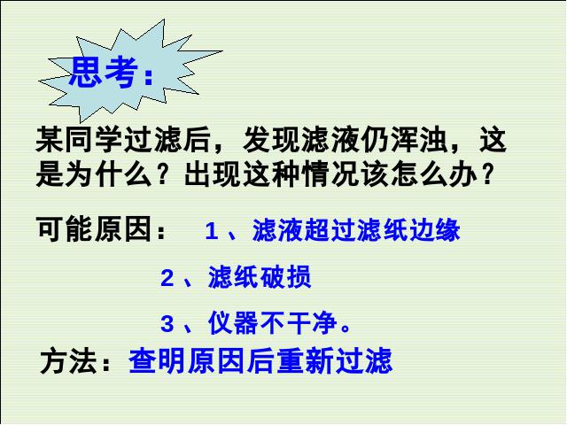 初三上册化学化学公开课ppt第四单元自然界的水期末总复习课件第7页