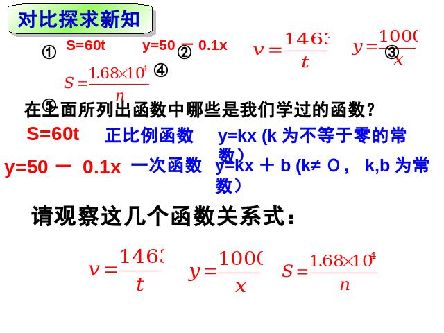 初三下册数学数学26.1反比例函数优质课第6页