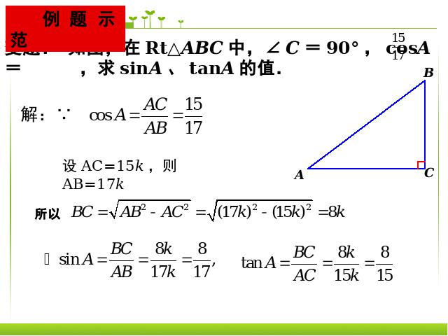 初三下册数学数学《28.1锐角三角函数》（）第4页