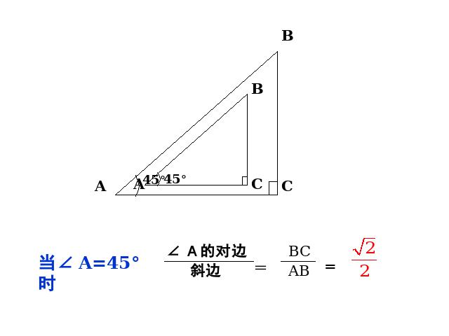 初三下册数学课件《28.1锐角三角函数》ppt（数学）第4页