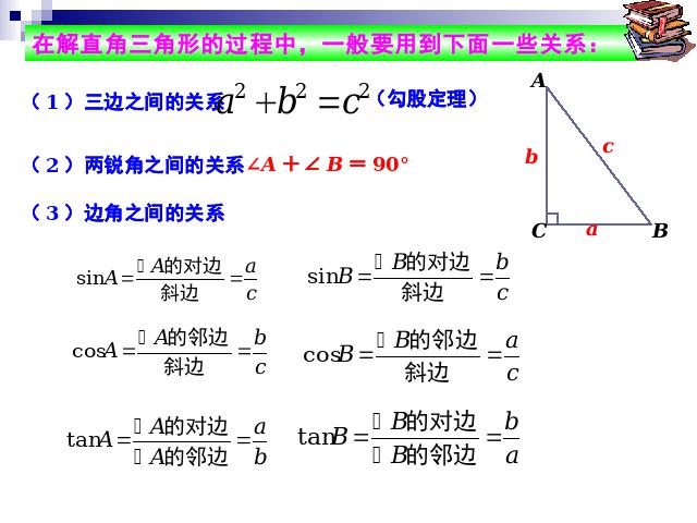 初三下册数学数学《28.2解直角三角形》第9页