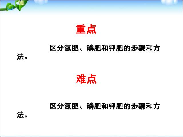 初三下册化学《课题2化学肥料》化学第6页