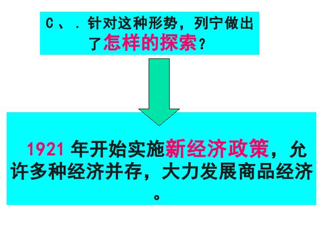 初三下册历史《1.2对社会主义道路的探索》历史第6页