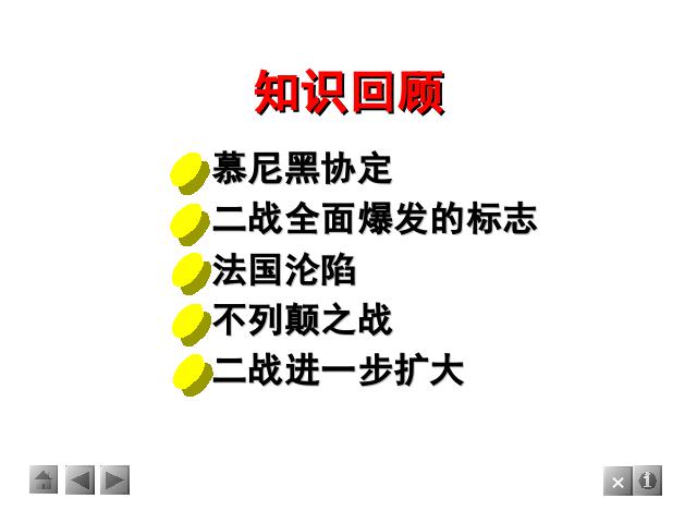 初三下册历史历史《3.6第二次世界大战的爆发》第6页