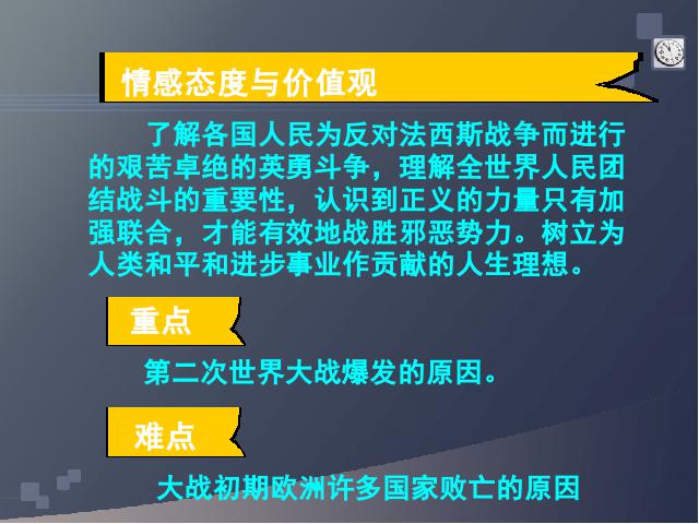 初三下册历史《3.6第二次世界大战的爆发》(历史)第4页